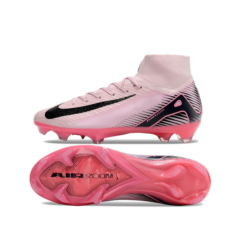 Chuteira Campo Nike Air Zoom Mercurial Superfly 16 Elite Rosa/Preto