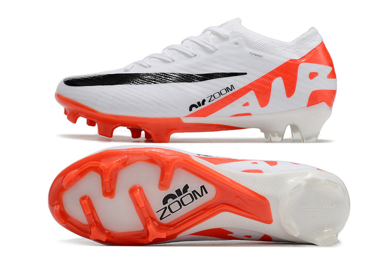 Chuteira Nike Zoom Mercurial Superfly 9 Academy Cano Baixo Campo Laranja
