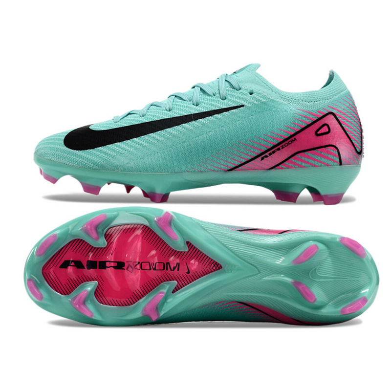 Chuteira Campo Nike Air Zoom Mercurial Vapor 16 elite Azul/Rosa