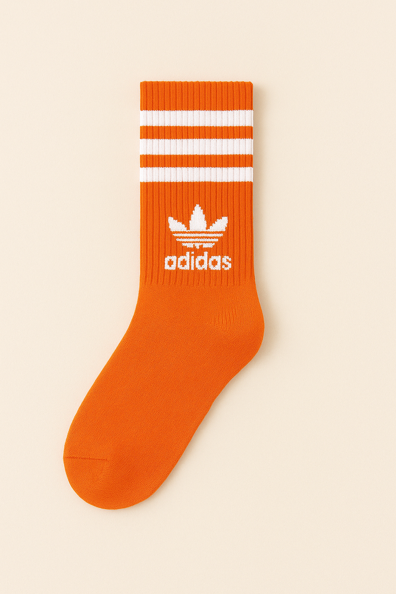Kit 3 Meias esportivas Adidas cano médio