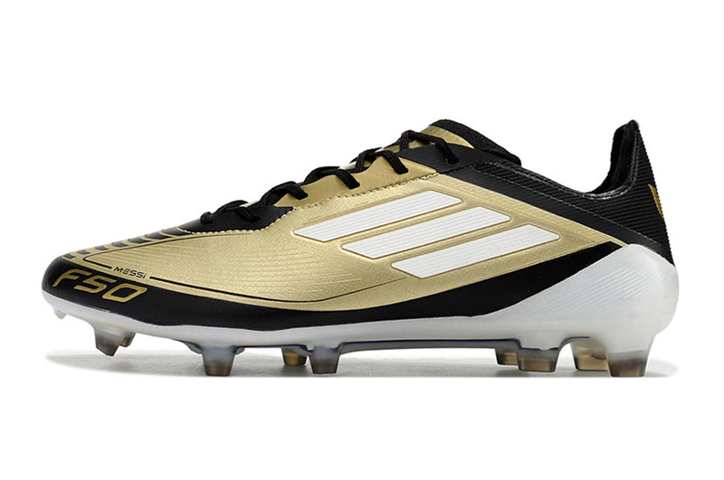 Chuteira de Campo Adidas F50 Elite FG Messi Triunfo Dorado