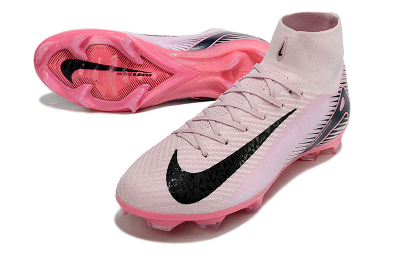 Chuteira Campo Nike Air Zoom Mercurial Superfly 16 Elite Rosa/Preto