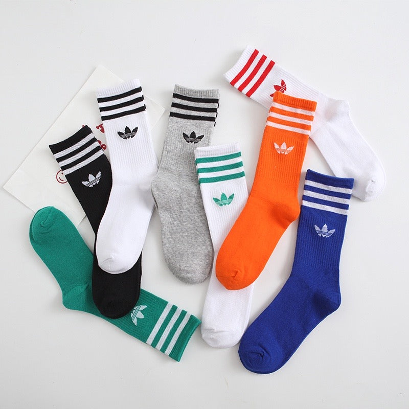 Kit 3 Pares de Meias Esportivas Adidas Training