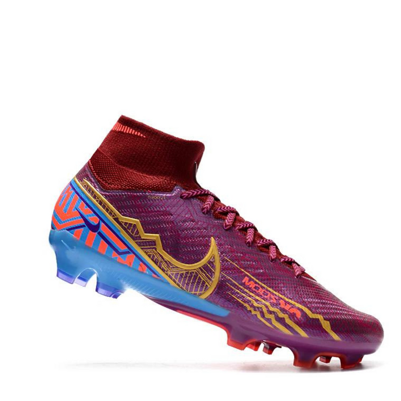 Chuteira de Campo Nike Air Zoom Mercurial Superfly 9 Elite Bordô