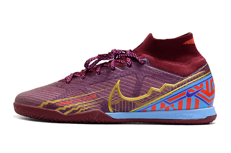 Chuteira de Futsal Nike Air Zoom Mercurial Superfly 9 Elite Bordô + Brinde
