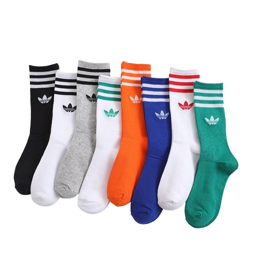 Kit 3 Pares de Meias Esportivas Adidas Training