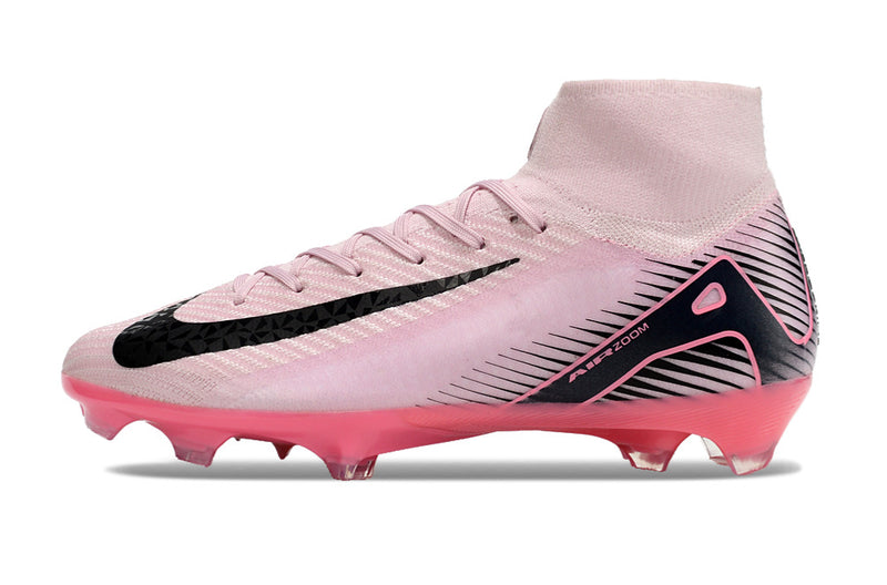 Chuteira Campo Nike Air Zoom Mercurial Superfly 16 Elite Rosa/Preto