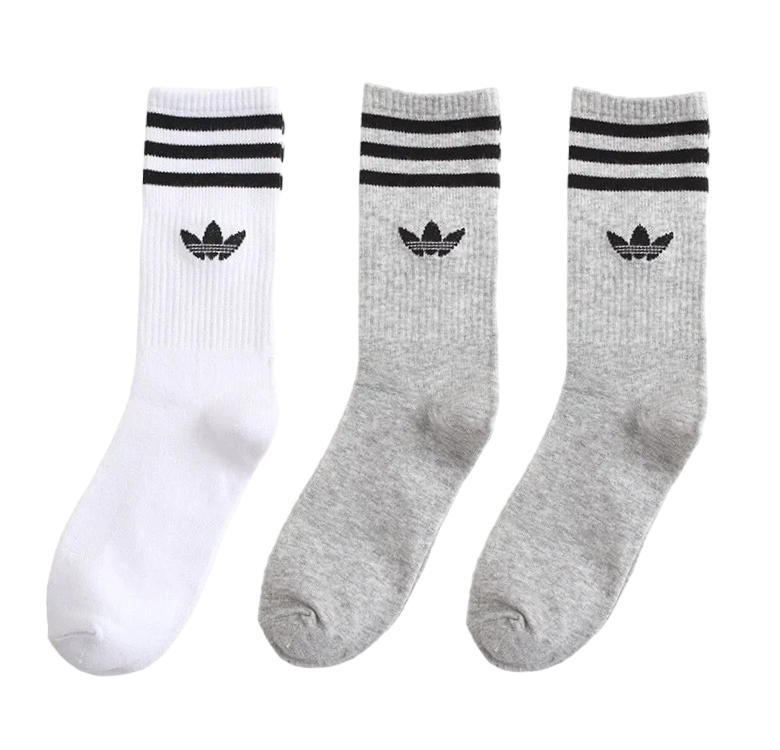 Kit 3 Pares de Meias Esportivas Adidas Training