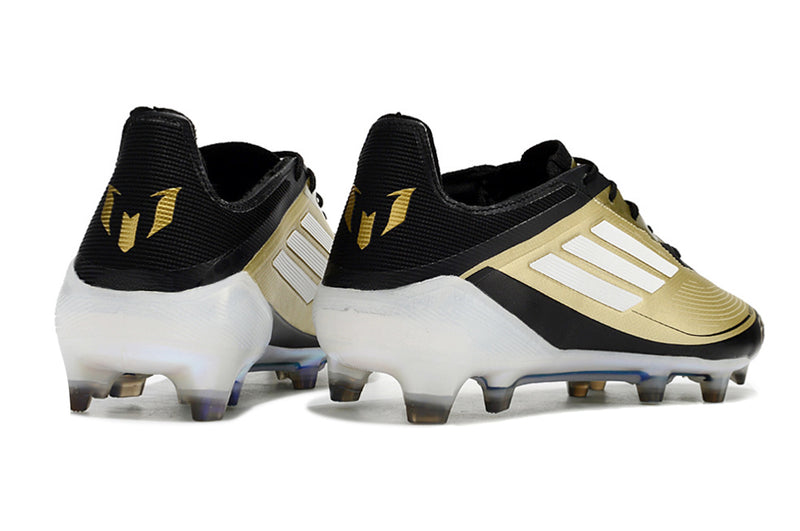 Chuteira de Campo Adidas F50 Elite FG Messi Triunfo Dorado