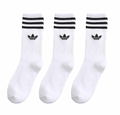 Kit 3 Pares de Meias Esportivas Adidas Training