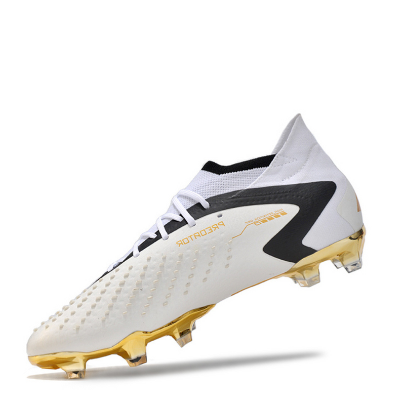 Chuteira Campo Adidas Predator Accuracy.1 Branca e Dourada - Jude Bellingham