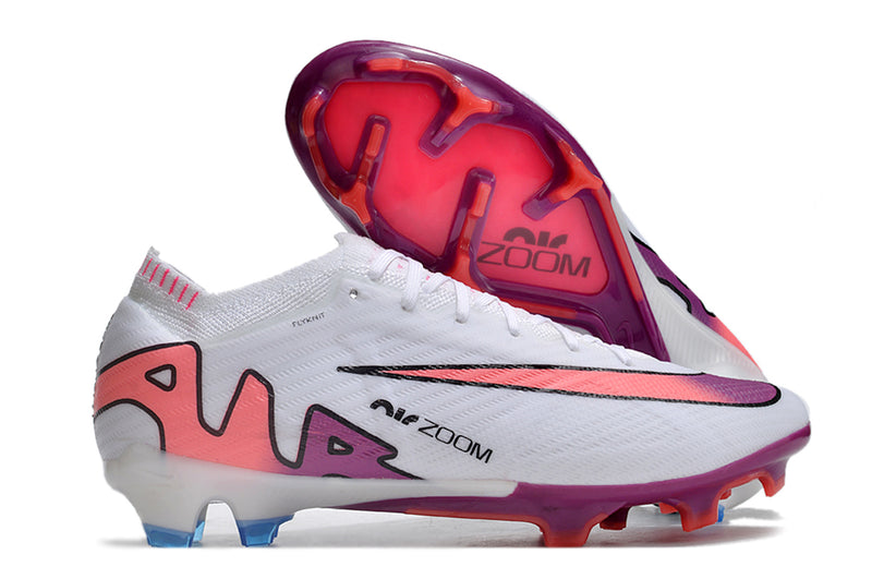 Chuteira Nike Zoom Mercurial Superfly 9 Academy Cano Baixo Campo Branco