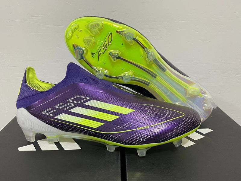 Chuteira de Campo Adidas F50 Elite FG Laceless Fast Reborn