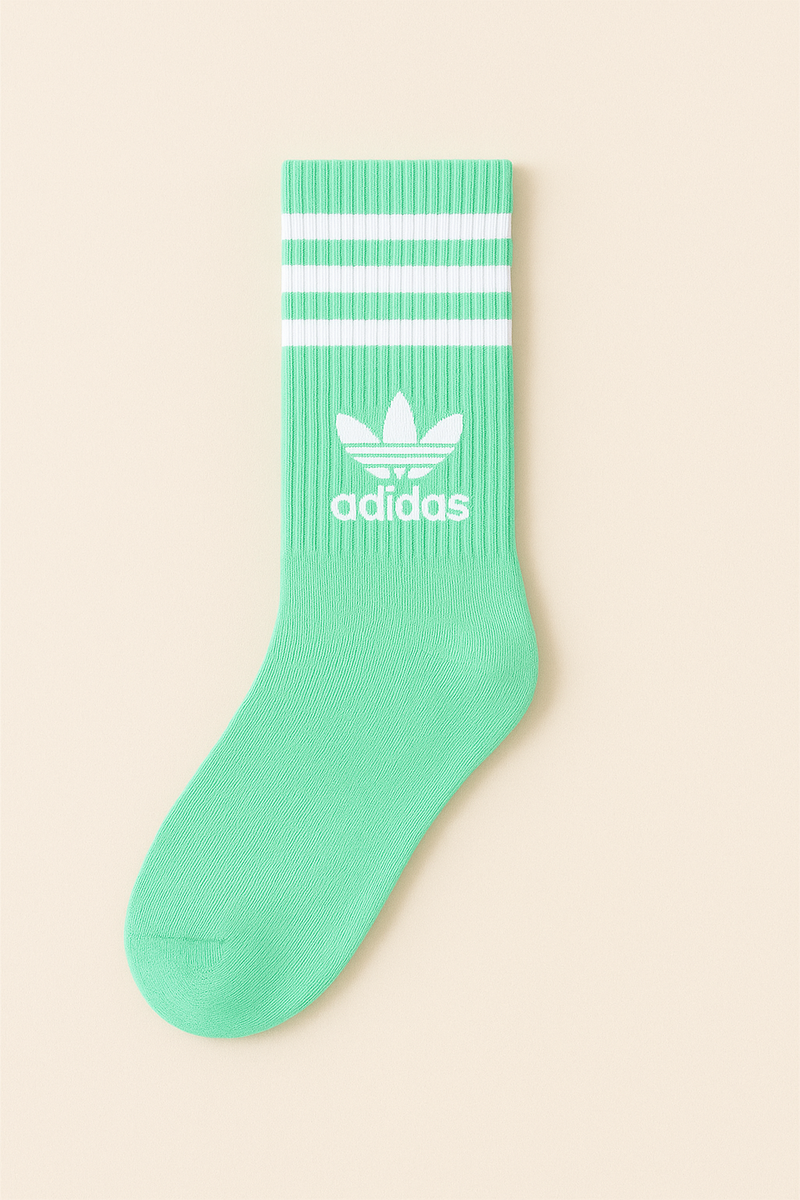 Kit 3 Meias esportivas Adidas cano médio
