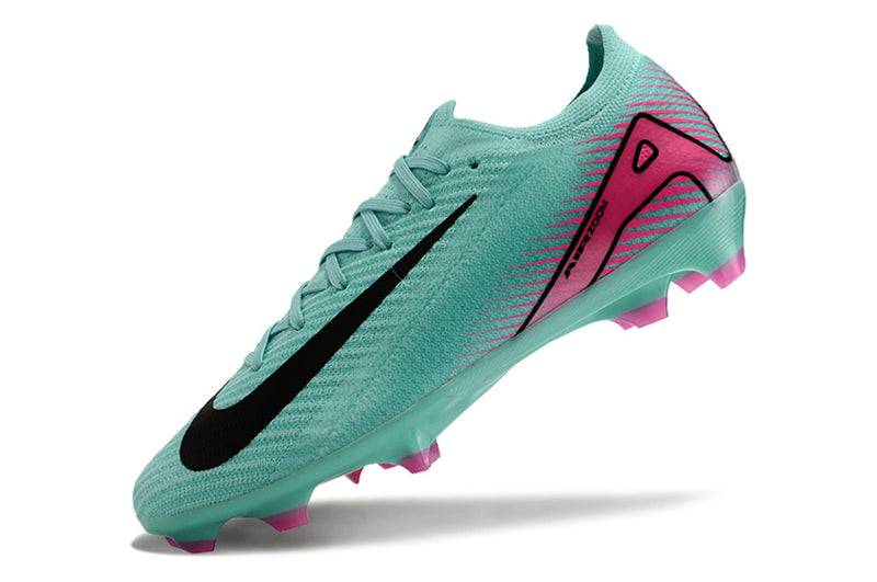 Chuteira Campo Nike Air Zoom Mercurial Vapor 16 elite Azul/Rosa