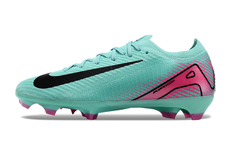 Chuteira Campo Nike Air Zoom Mercurial Vapor 16 elite Azul/Rosa