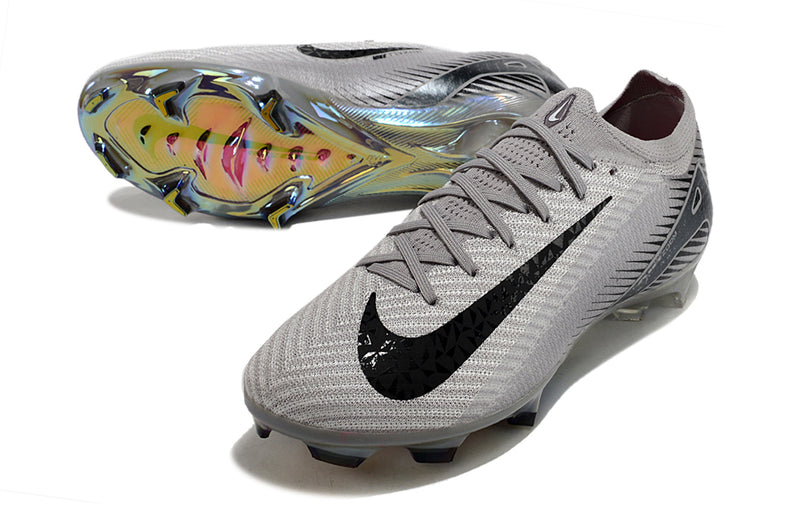Chuteira Campo Nike Air Zoom Mercurial Vapor elite Cinza