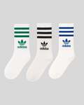 Kit 3 Meias esportivas Adidas cano médio