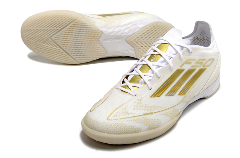 Chuteira Futsal Adidas F50 Pro IC Advancement Branca