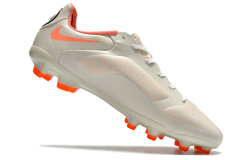 Chuteira de campo Nike Tiempo Legend 9 FG Elite Branco