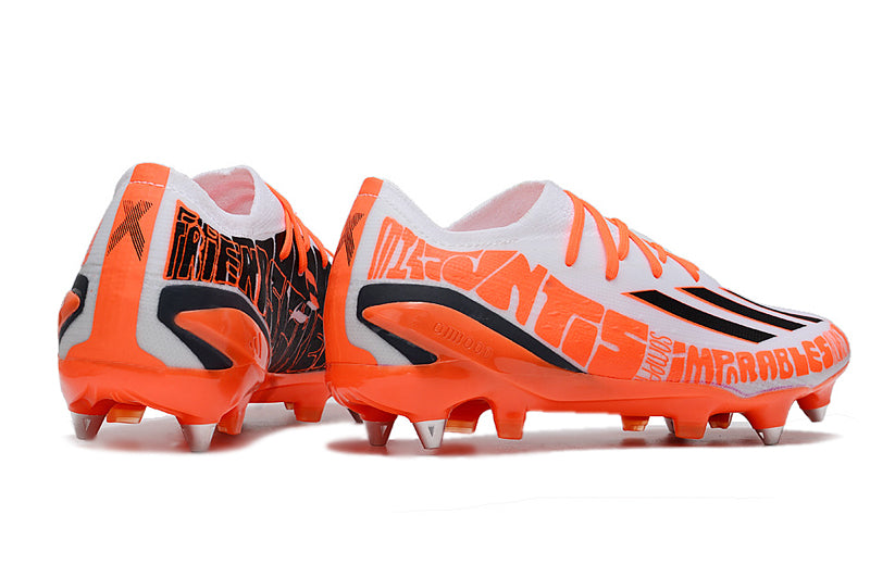 Chuteira Adidas Speedportal.1 Preto/Laranja Alumínio
