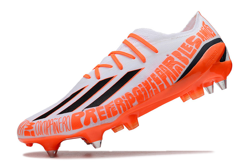 Chuteira Adidas Speedportal.1 Preto/Laranja Alumínio
