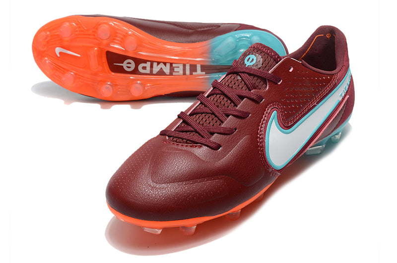 Chuteira de campo Nike Tiempo  Legend 9 FG Elite Vinho