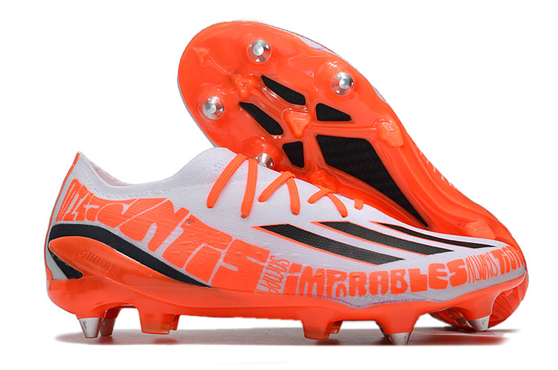 Chuteira Adidas Speedportal.1 Preto/Laranja Alumínio