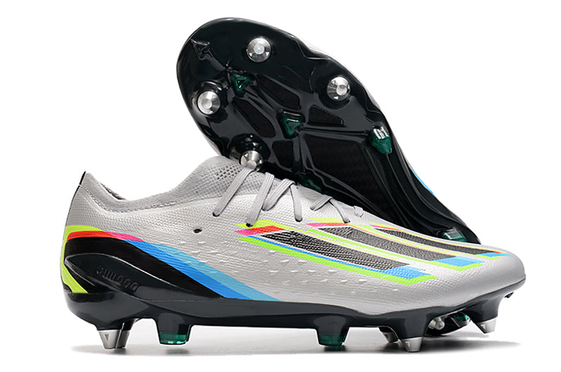 Chuteira Adidas Speedportal.1 Cinza Trava de Alumínio