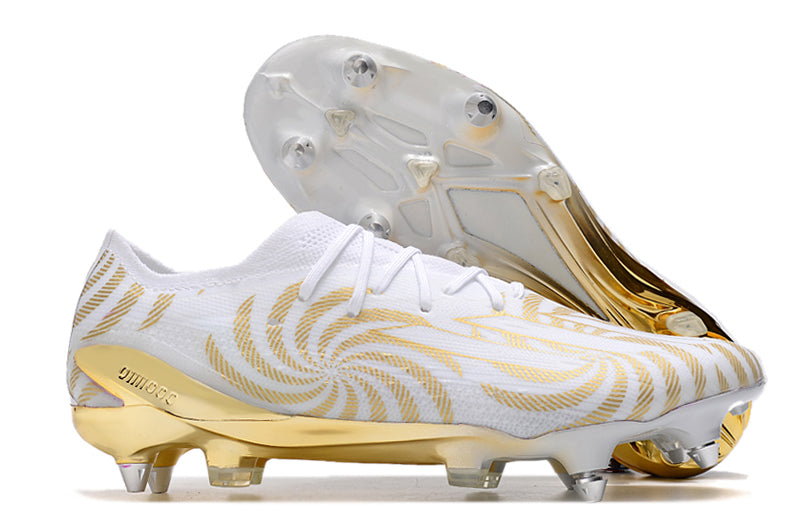Chuteira Adidas Speedportal.1 Gold Trava de Alumínio