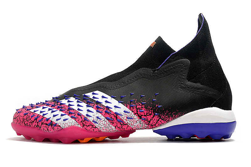 Chuteira Society Adidas Predator Freak+ Rosa/Preto